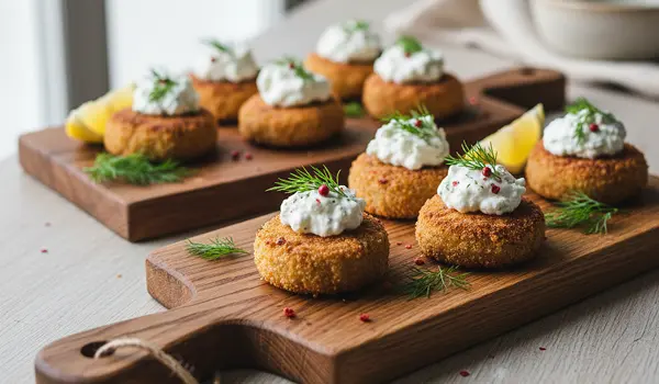Mini-cakes saumon et fromage frais maison, apéro dînatoire rapide et gourmand.