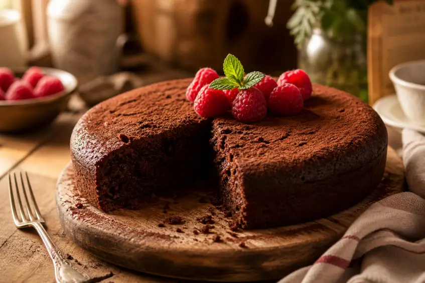 Recette gâteau au chocolat moelleux et fondant maison — prêt en 35 minutes